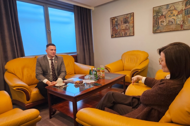 Miniatura Wójt Gminy z wizytą u Wojewody Wielkopolskiej.