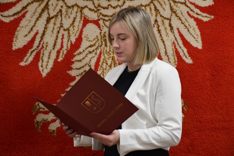 Miniatura Ślubowanie Pracownika Samorządowego w Urzędzie Gminy w Zakrzewie