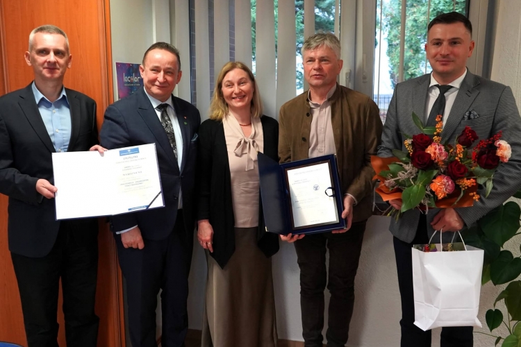 Miniatura Wyróżnienie w konkursie „Pracodawca – Organizator Pracy Bezpiecznej” dla firmy SARPOL!