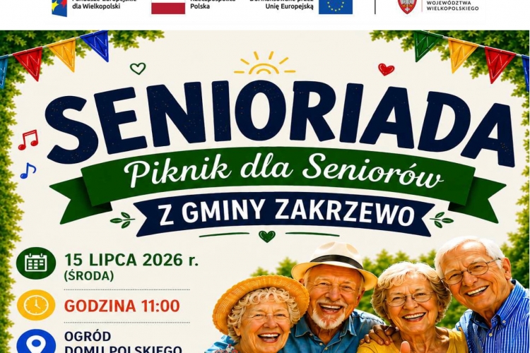 Miniatura Zapraszamy Seniorów z Gminy Zakrzewo do wspólnej aktywności i integracji!